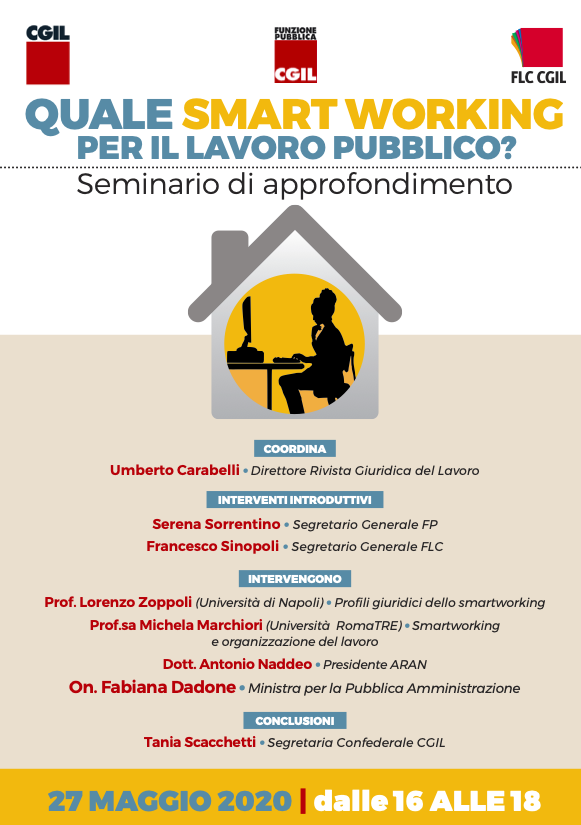 Quale smartworking per il lavoro pubblico?